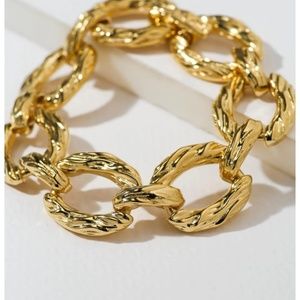 New Vanessa Mooney THE LUCINA BRACELET gold